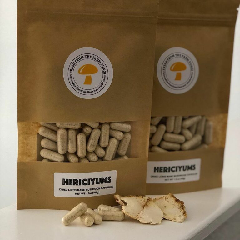 Lions Mane Mushroom Capsules